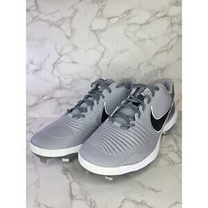 Nike Alpha Huarache 3 Grey Metal Spiked Baseball Cleats Sz Mens 14 CT0829 023